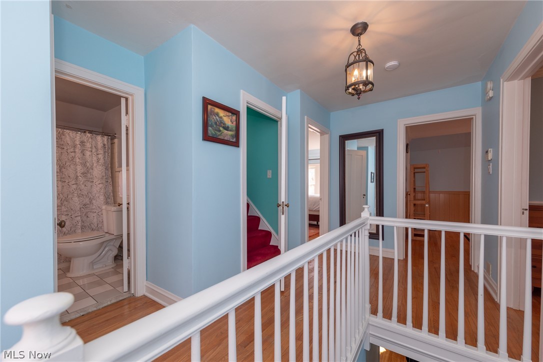 16629 Fernway Road Cleveland, OH 44120 - Photo 21 of 30 The Second Floor stairway hall and landing