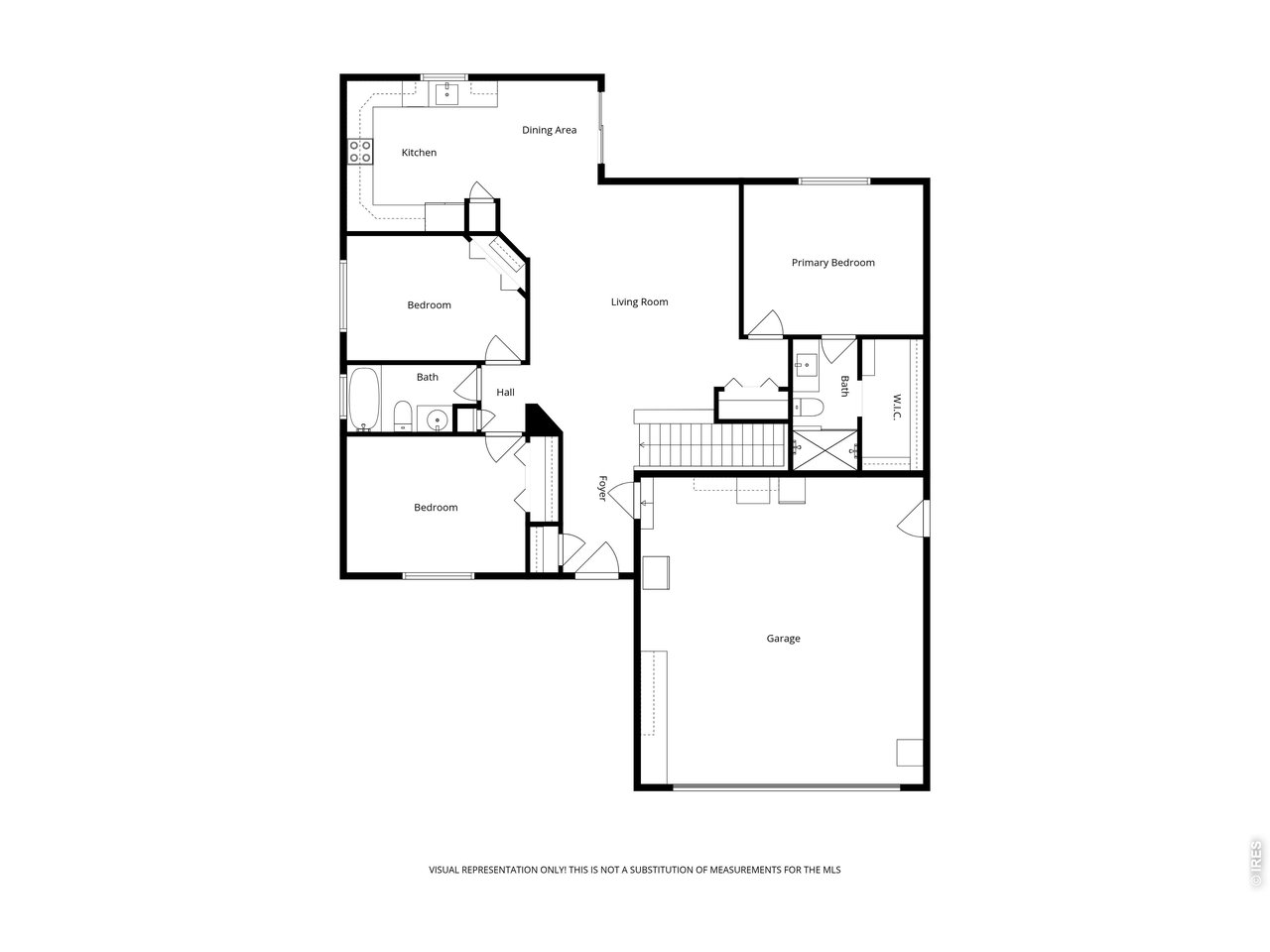 3779 Mount Meeker Street Wellington, CO 80549 - Photo 28 of 30 a picture of a floor plan