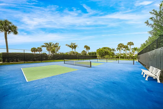 a view of a backyard with swimming pool