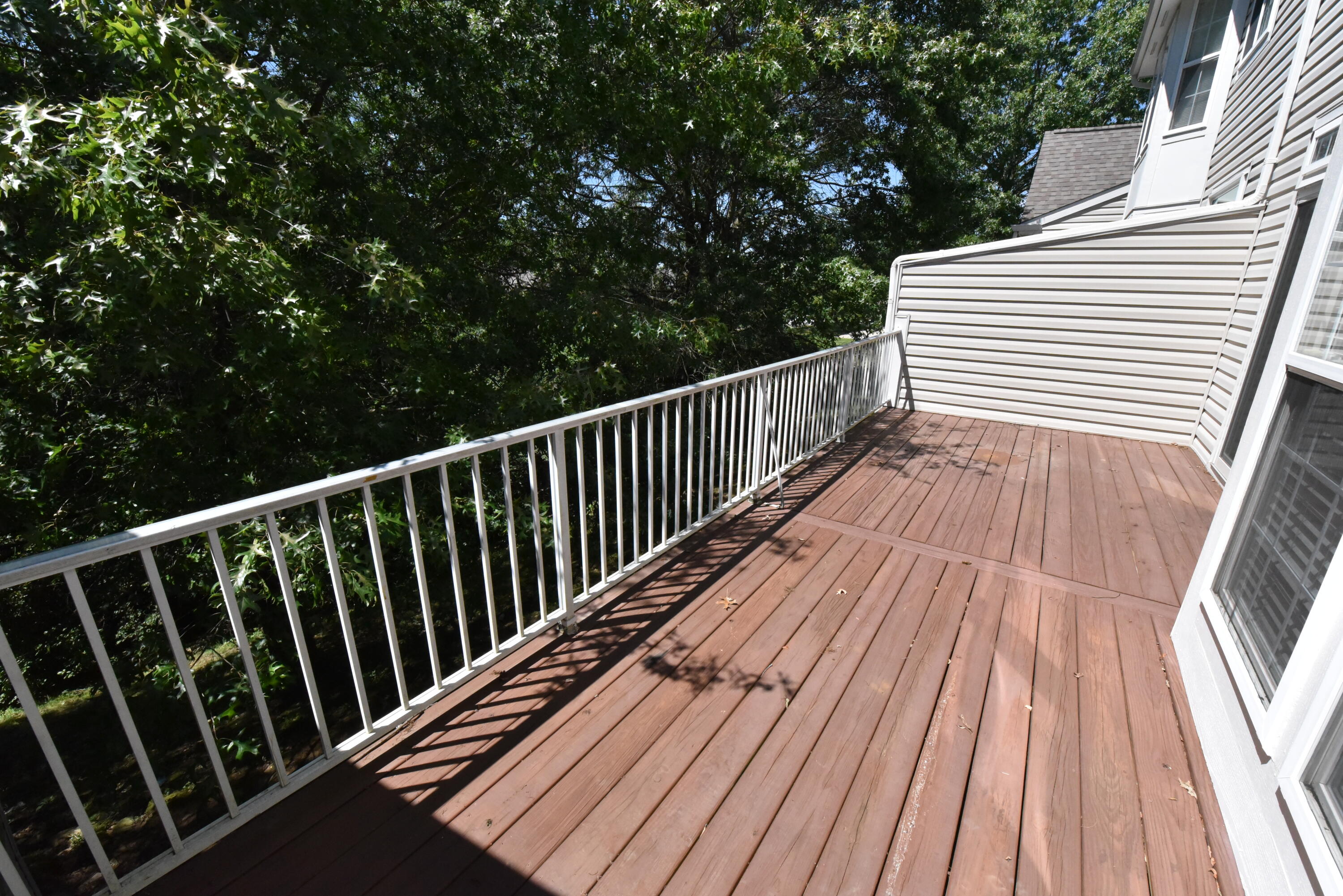507 Shadow Ridge Drive Cold Spring, KY 41076 - Photo 3 of 24 Spacious Rear Deck off of Living Room w/ Wooded View