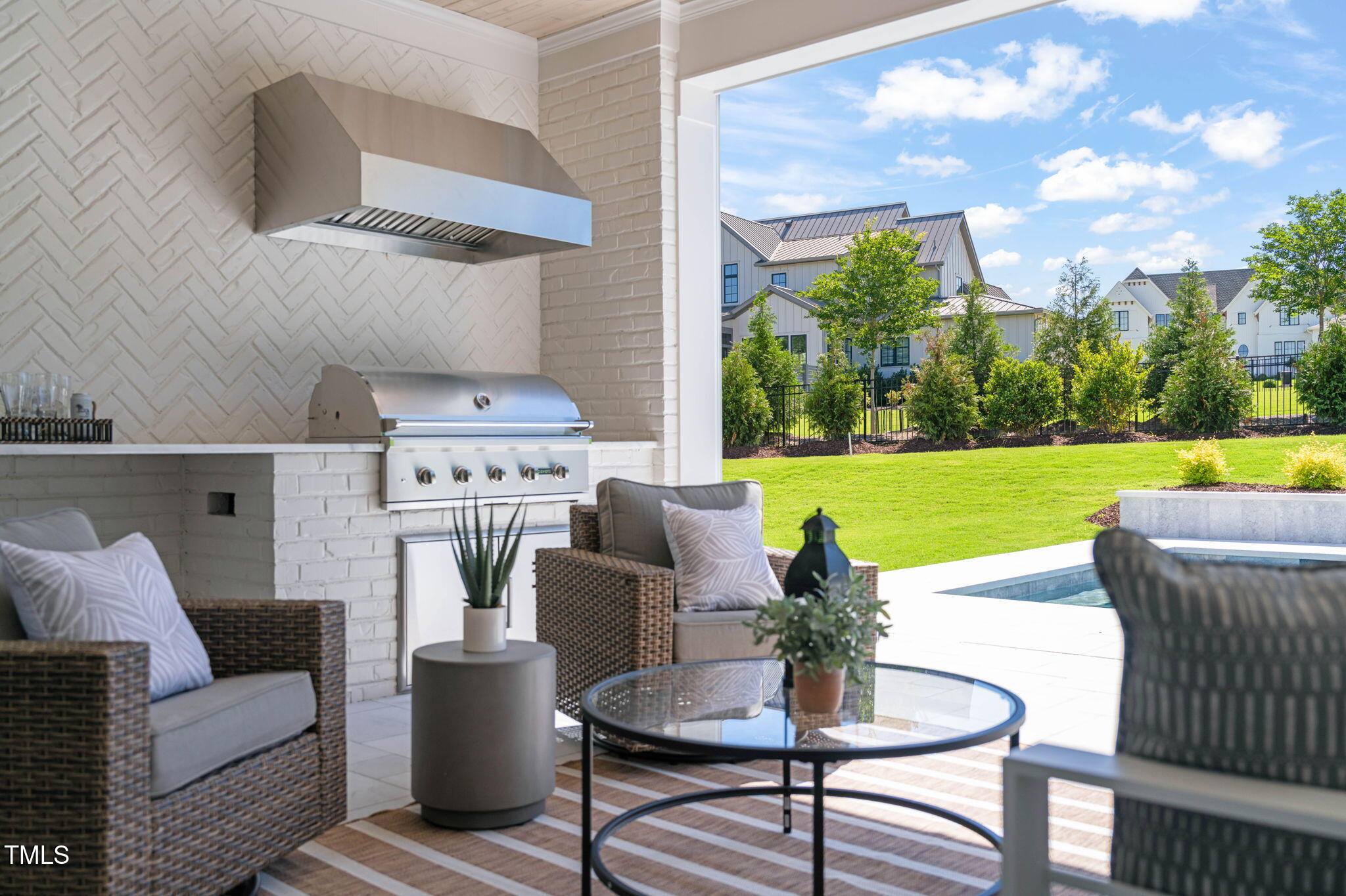 1608 Legacy Ridge Lane Wake Forest, NC 27587 - Photo 61 of 74 a living room with furniture and a large window