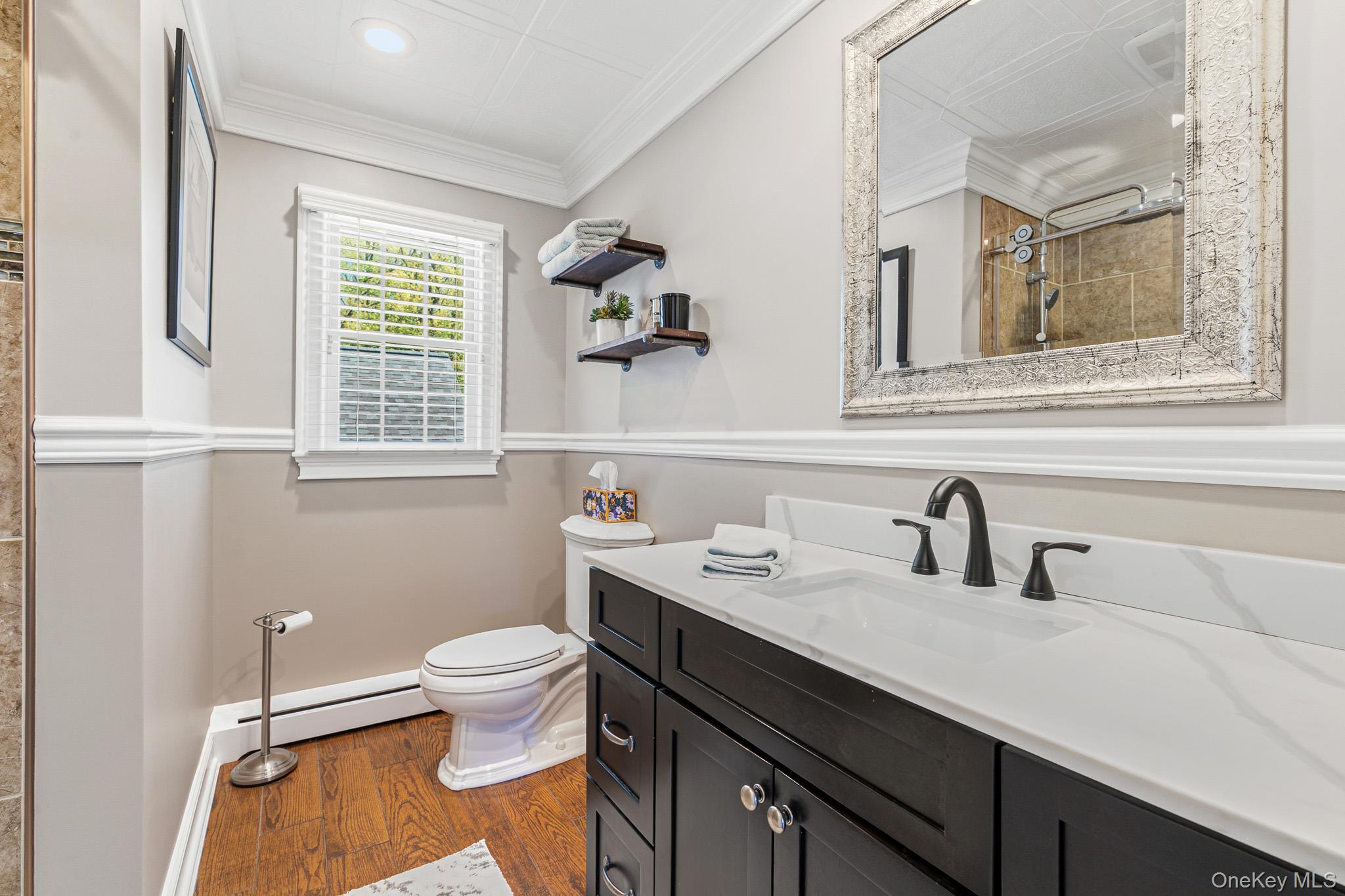 283 Pipe Stave Hollow Road Miller Place, NY 11764 - Photo 33 of 39 Beautifully Appointed & Tastefully Upgraded Second Floor Guest Bathroom