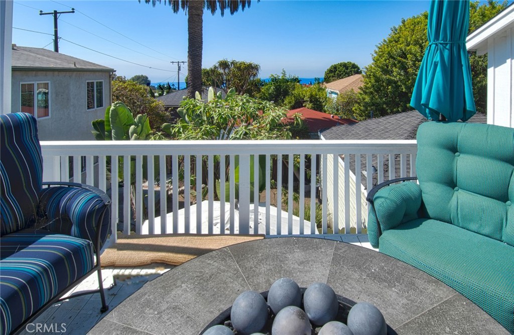 681 Seaview Street, Unit B Laguna Beach, CA 92651 - Photo 3 of 15 a view of a porch with furniture