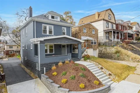 a view of a house with a outdoor space