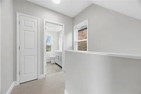 an entryway with a livingroom