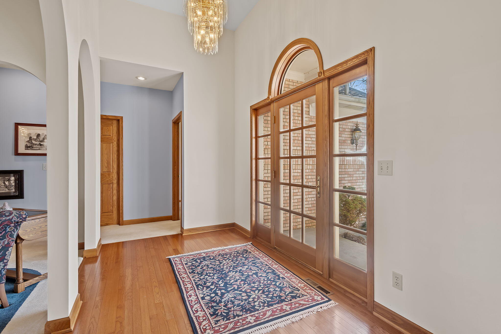 6664 Ridgeview Drive Demotte, IN 46310 - Photo 14 of 65 a view of a hallway with a window
