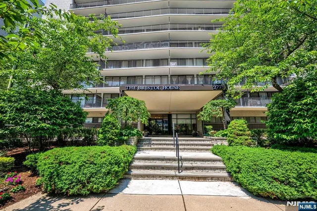 a front view of a building