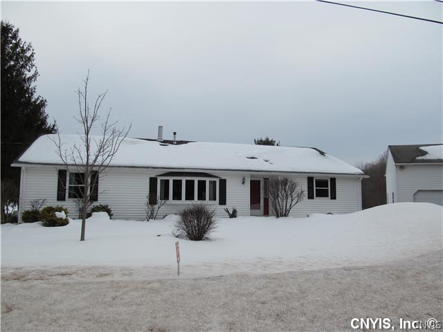 745 County Rte 33 Palermo, NY 13132 - Photo 1 of 1 Exterior Front. Great Ranch with 2 1/2 stall garag