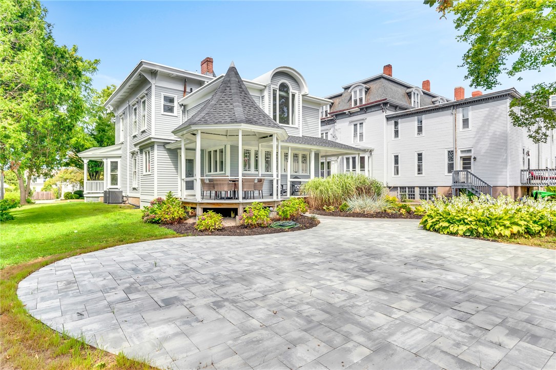 28 Elm Street Westerly, RI 02891 - Photo 3 of 48 A large and new stone terrace graces the lawn