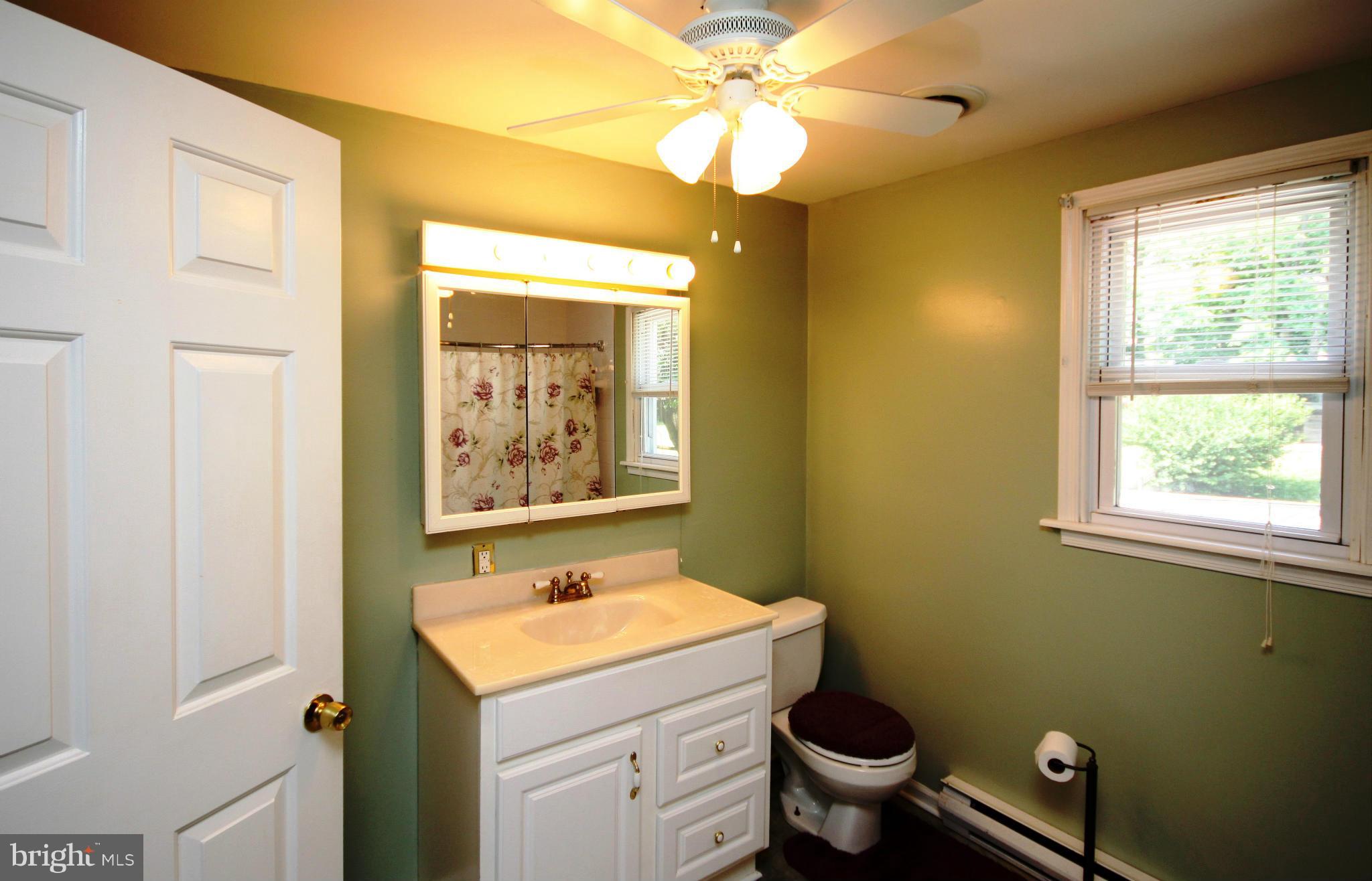 364 Nicholson Road Baltimore, MD 21221 - Photo 5 of 30 a bathroom with a sink a toilet and a window
