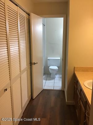 935 Prosperity Place, Unit 803 Rockledge, FL 32955 - Photo 14 of 17 a view of a bathroom with a sink and a toilet