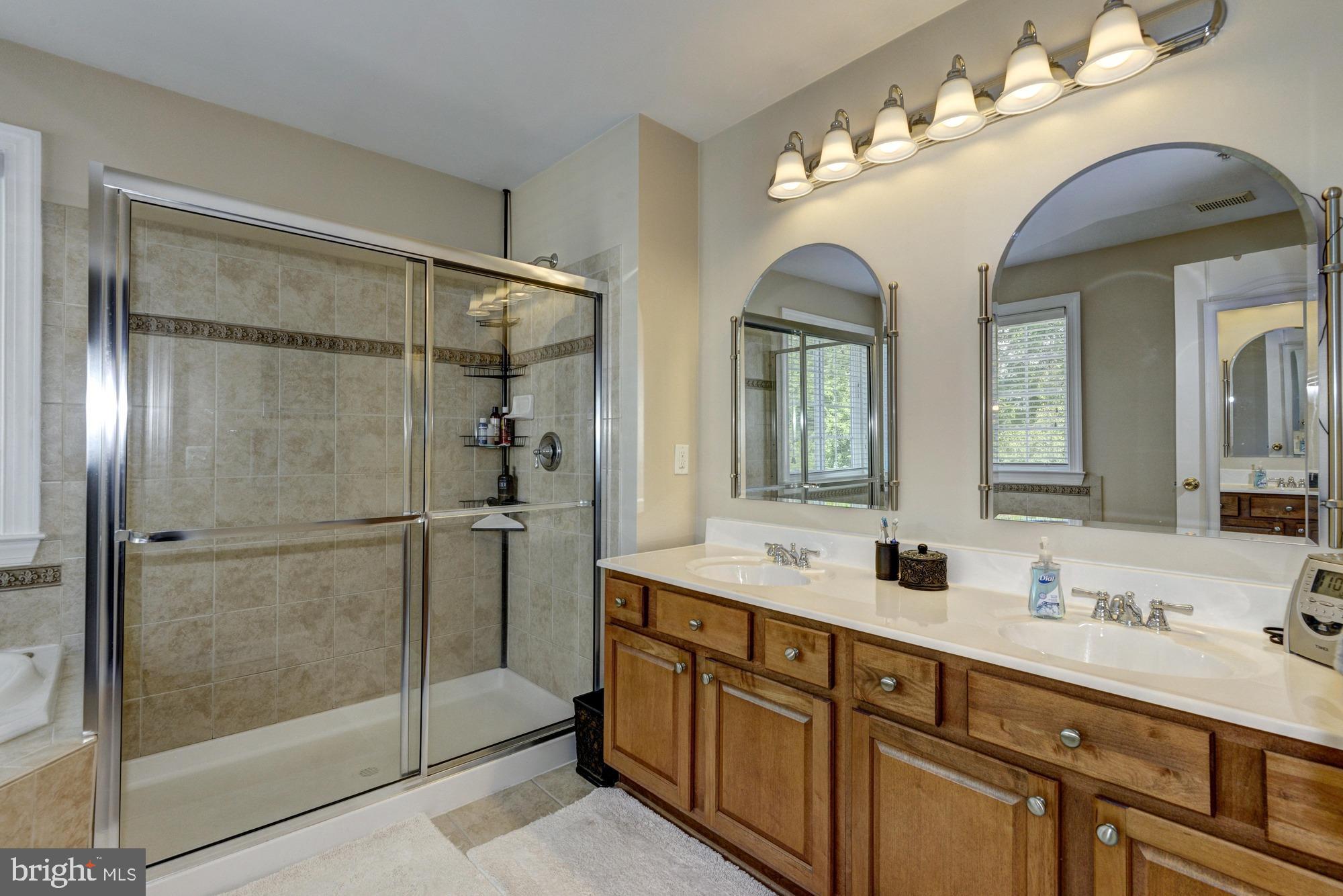 2312 Abby Road Edgewater, MD 21037 - Photo 15 of 38 Double vanity& ceramic tile in primary bath