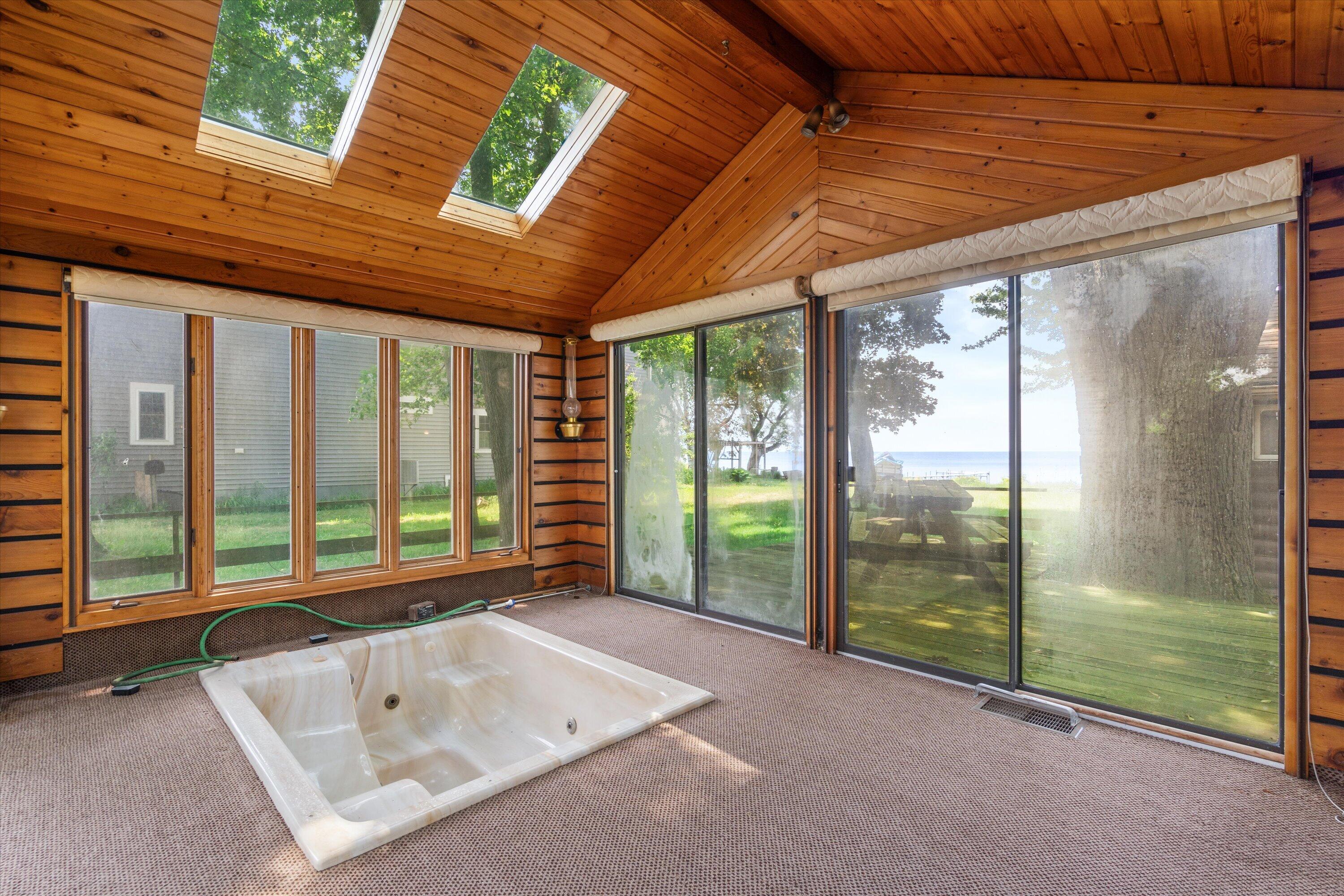 N10844 Artesia Beach Road Calumet, WI 53049 - Photo 8 of 36 Main Cottage - Hot Tub Room