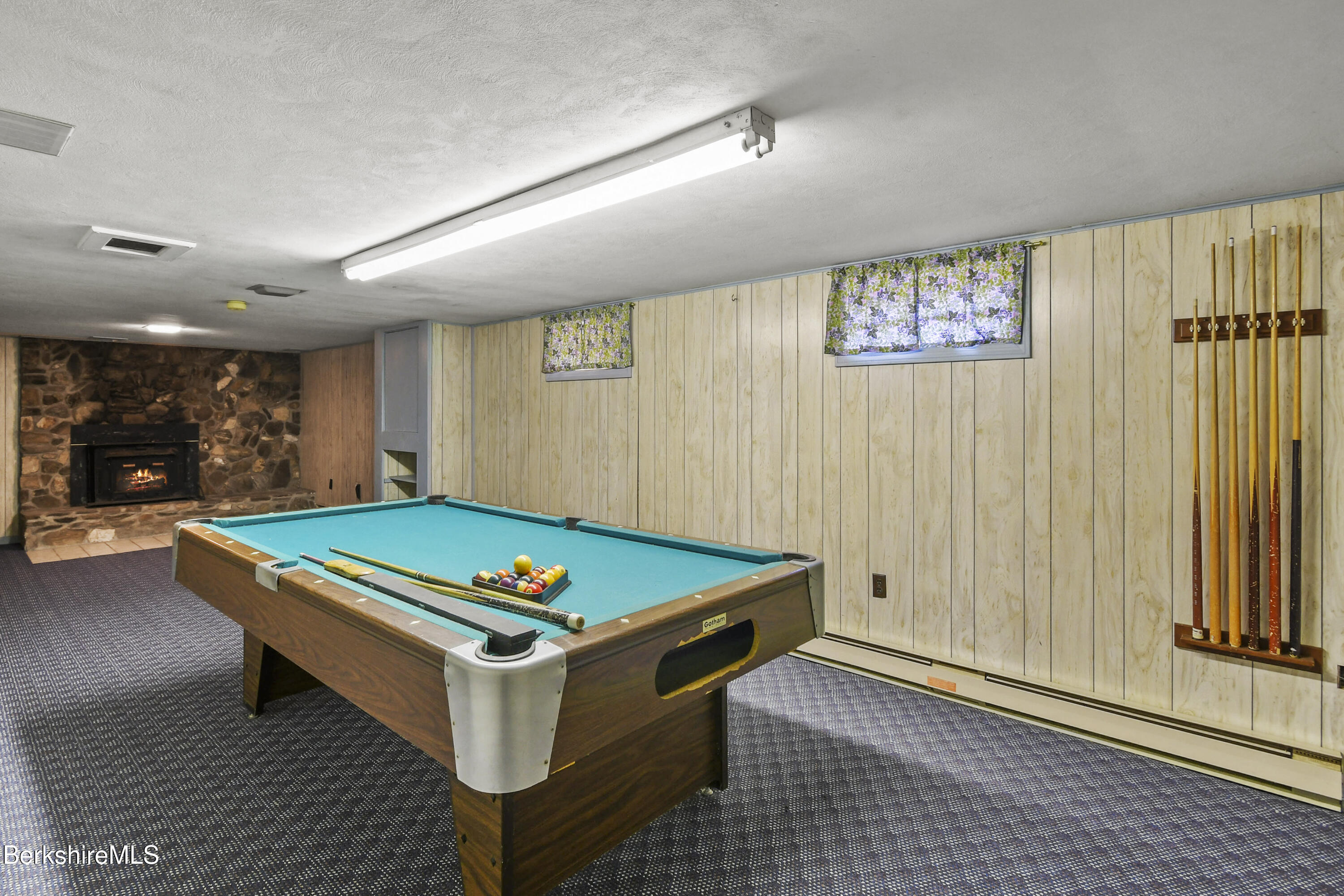 75 East Road Adams, MA 01220 - Photo 34 of 42 a room with furniture pool table and flat screen tv
