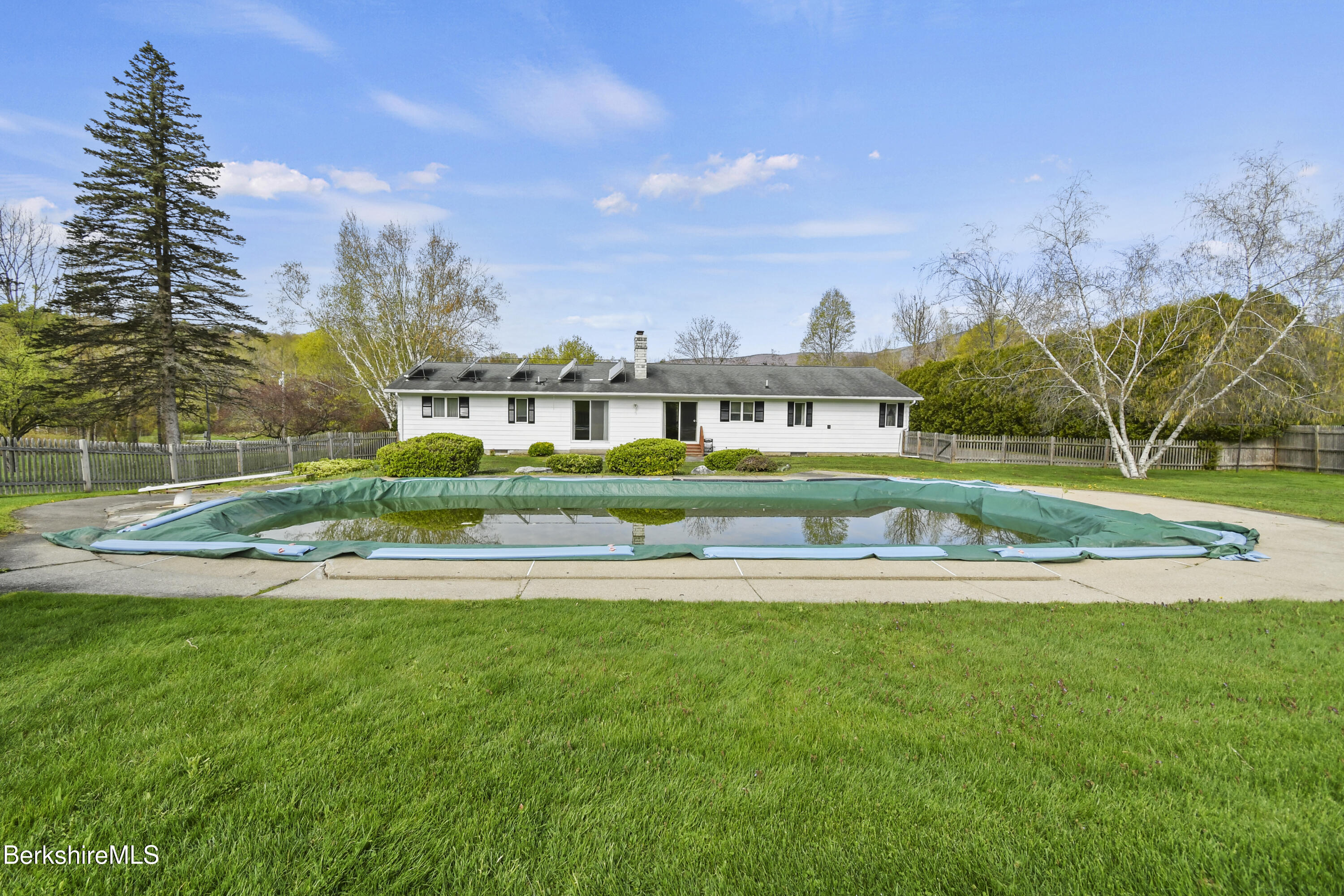 75 East Road Adams, MA 01220 - Photo 10 of 42 a view of swimming pool with outdoor seating and plants