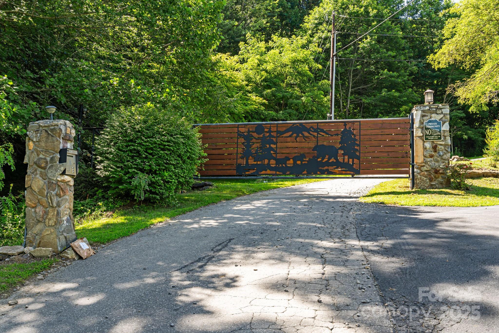 28 Back Stage Pass Leicester, NC 28748 - Photo 39 of 48 a view of a swimming pool with a yard