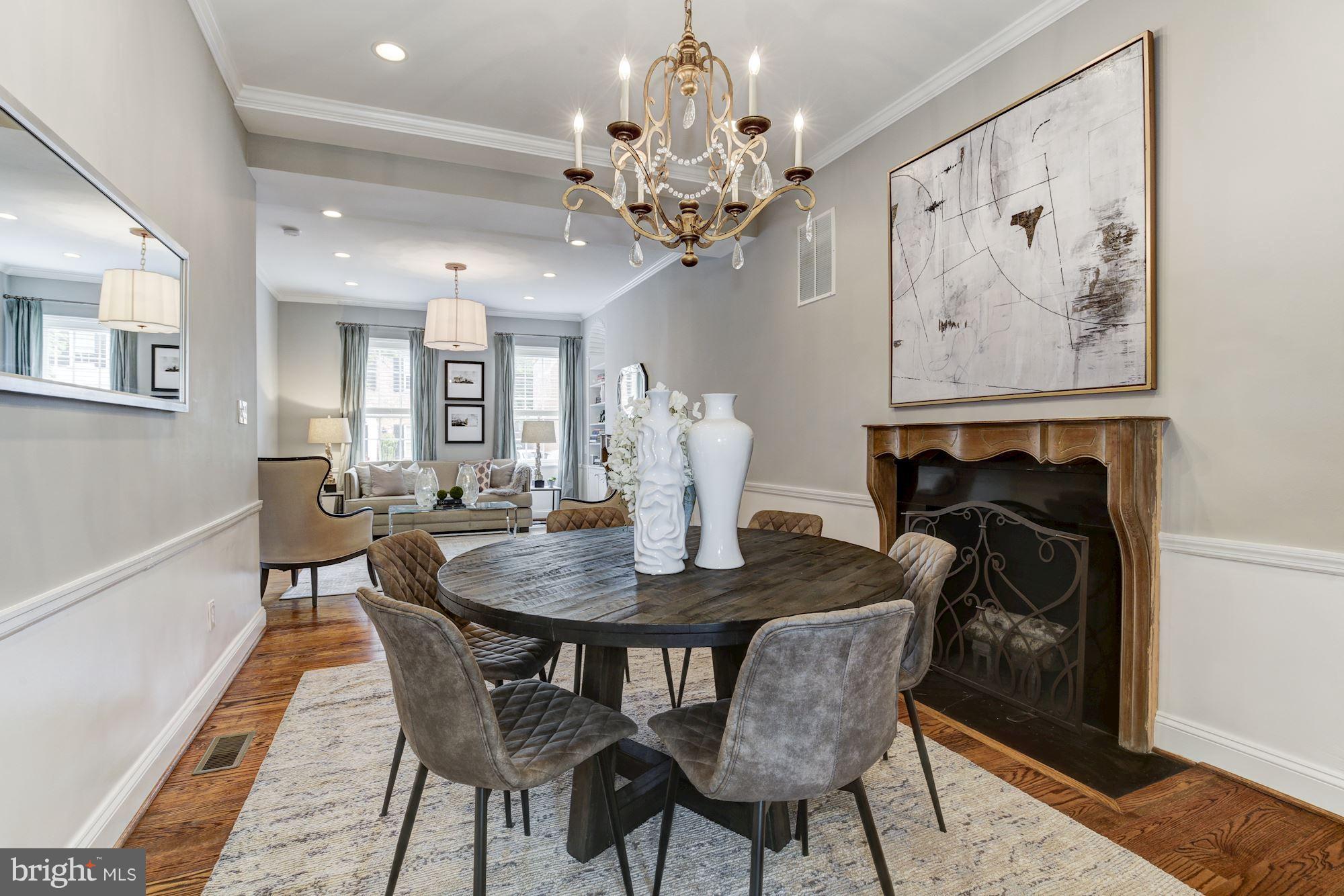 1511 33rd Street Northwest Washington, DC 20007 - Photo 4 of 15 Dining Room