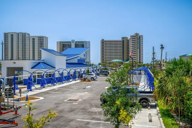 a view of outdoor space with patio