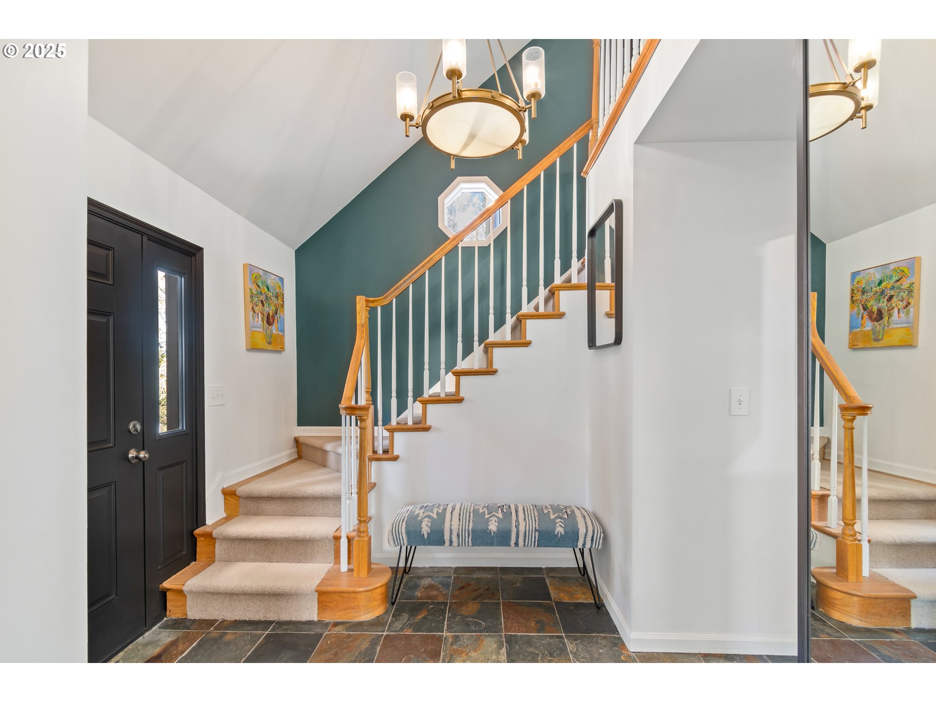 2765 Kismet Way Eugene, OR 97405 - Photo 21 of 46 a view of entryway and hall with wooden floor