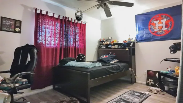 a view of water heater room