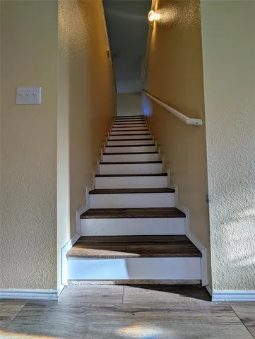 a view of wooden floor