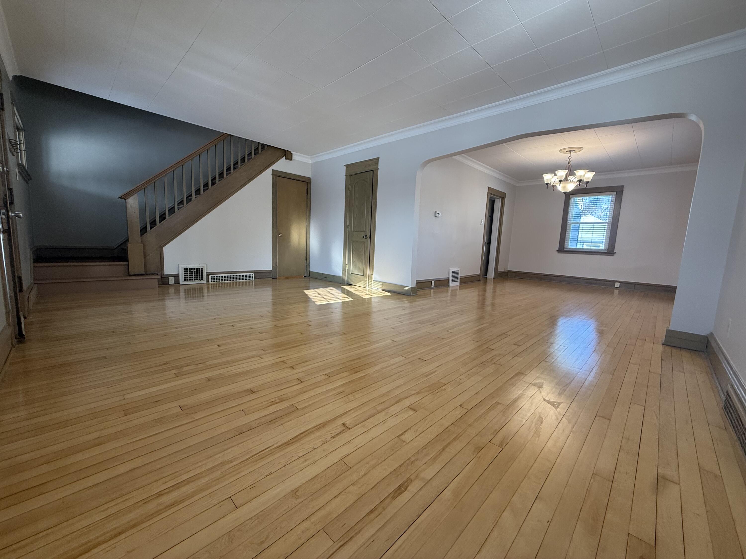 2211 Wedemeyer Street Sheboygan, WI 53081 - Photo 5 of 24 Living Room to Dining Rooom