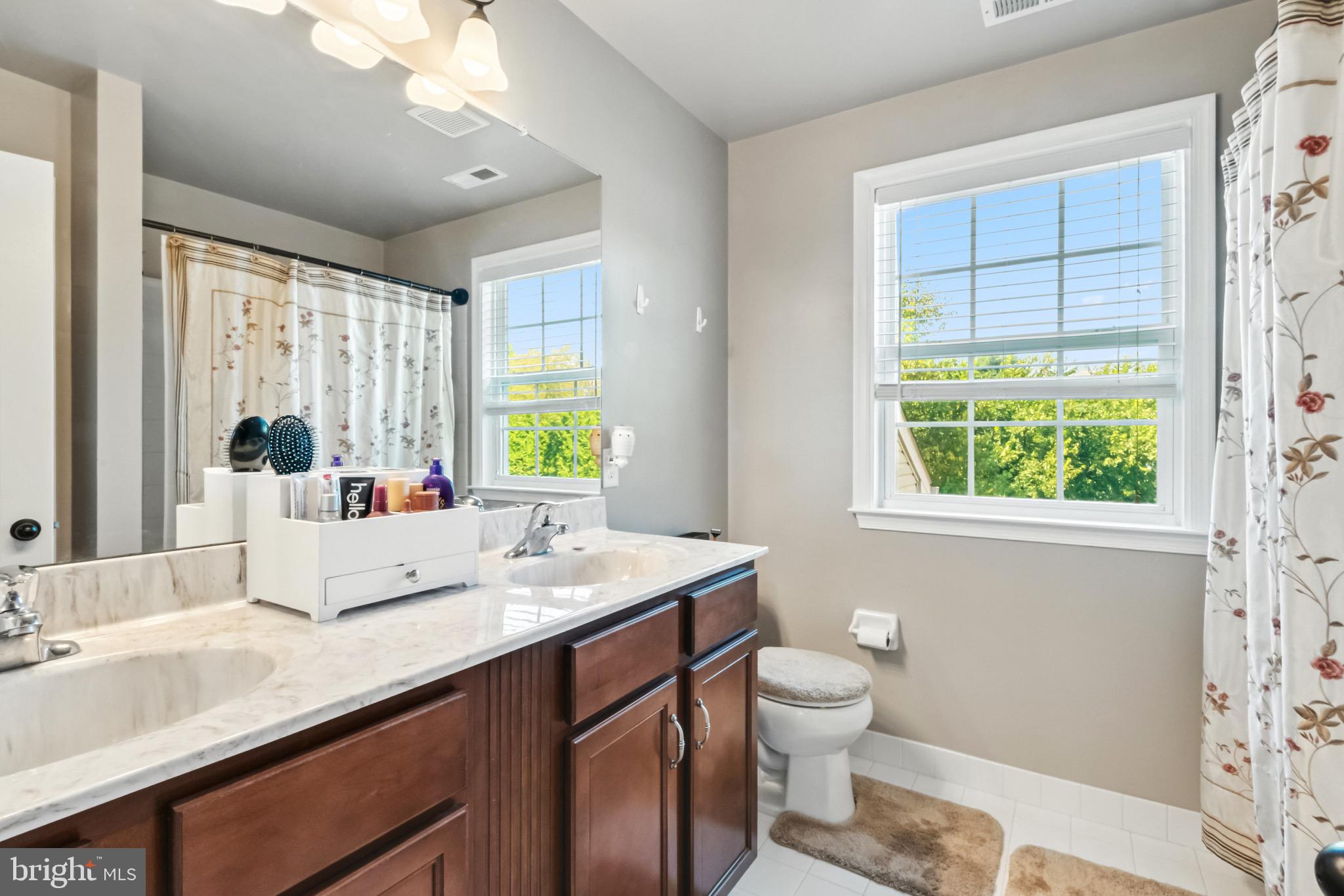 52 Forage Drive Mickleton, NJ 08056 - Photo 29 of 41 a view of bathroom with a sink mirror and a window