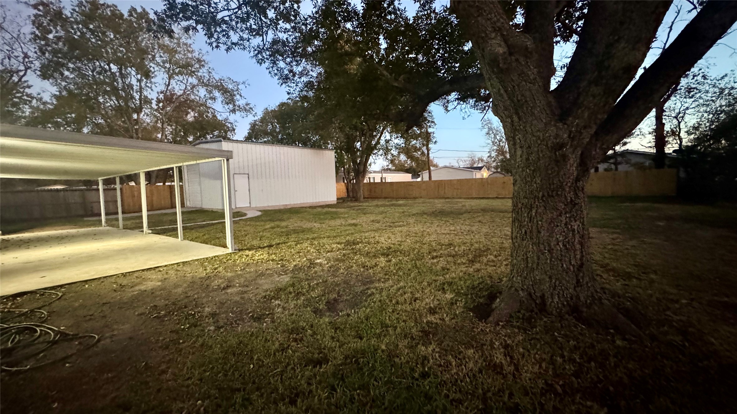 202 Massey Tompkins Road Baytown, TX 77521 - Photo 17 of 20 a view of backyard with green space