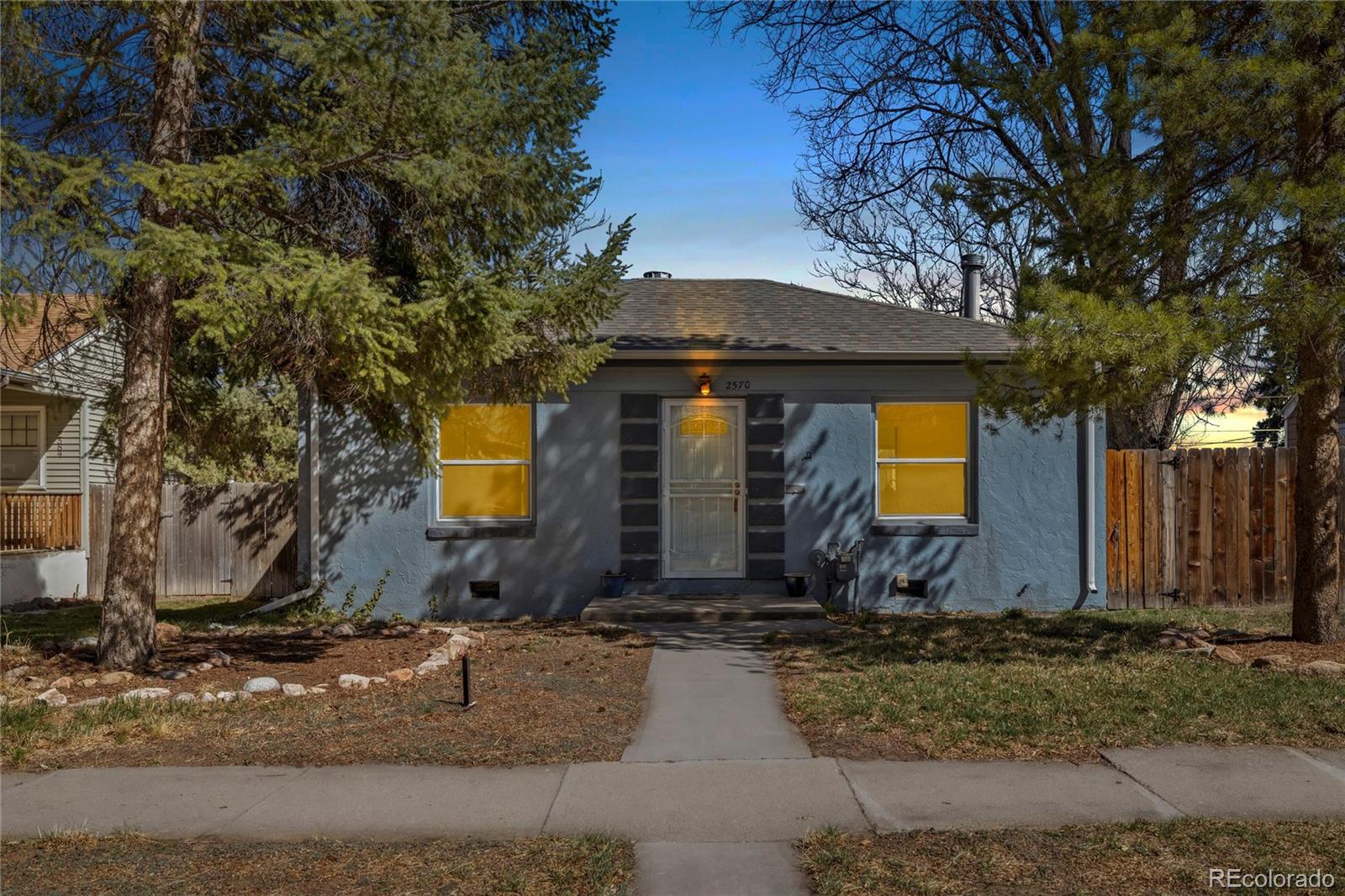 2570 Jay Street Edgewater, CO 80214 - Photo 3 of 26 a front view of house with yard