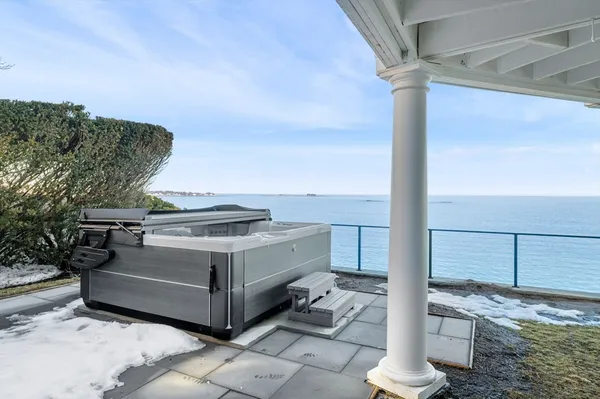 a aerial view of a house