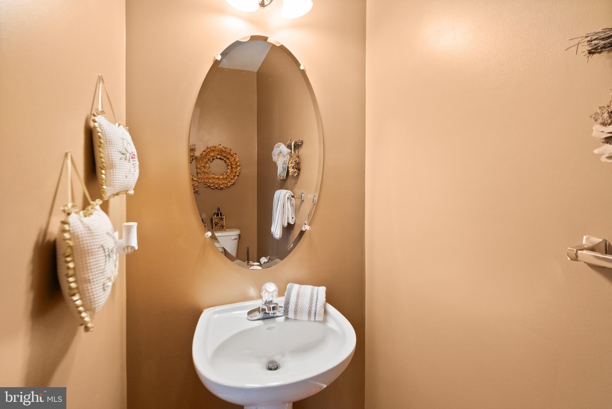 24973 Devonian Drive Aldie, VA 20105 - Photo 18 of 48 a bathroom with a sink and mirror