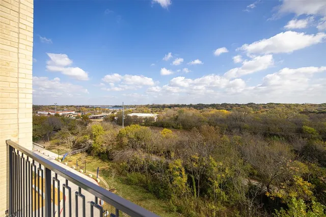 a view of ocean from a balcony