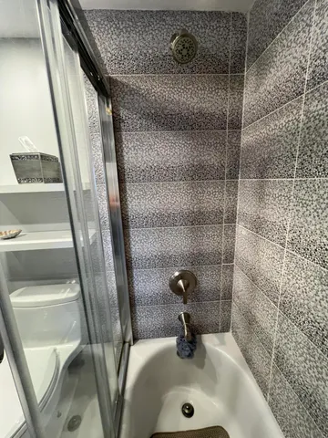 a small house with a outdoor space