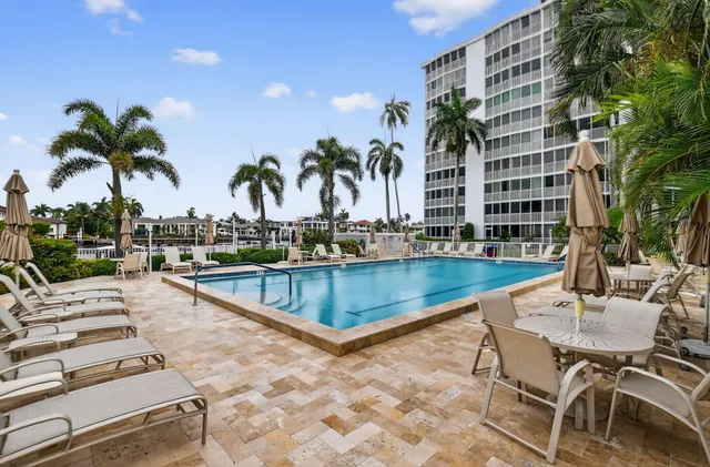 a view of building from balcony