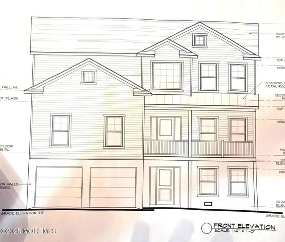 a black and white photo of a house