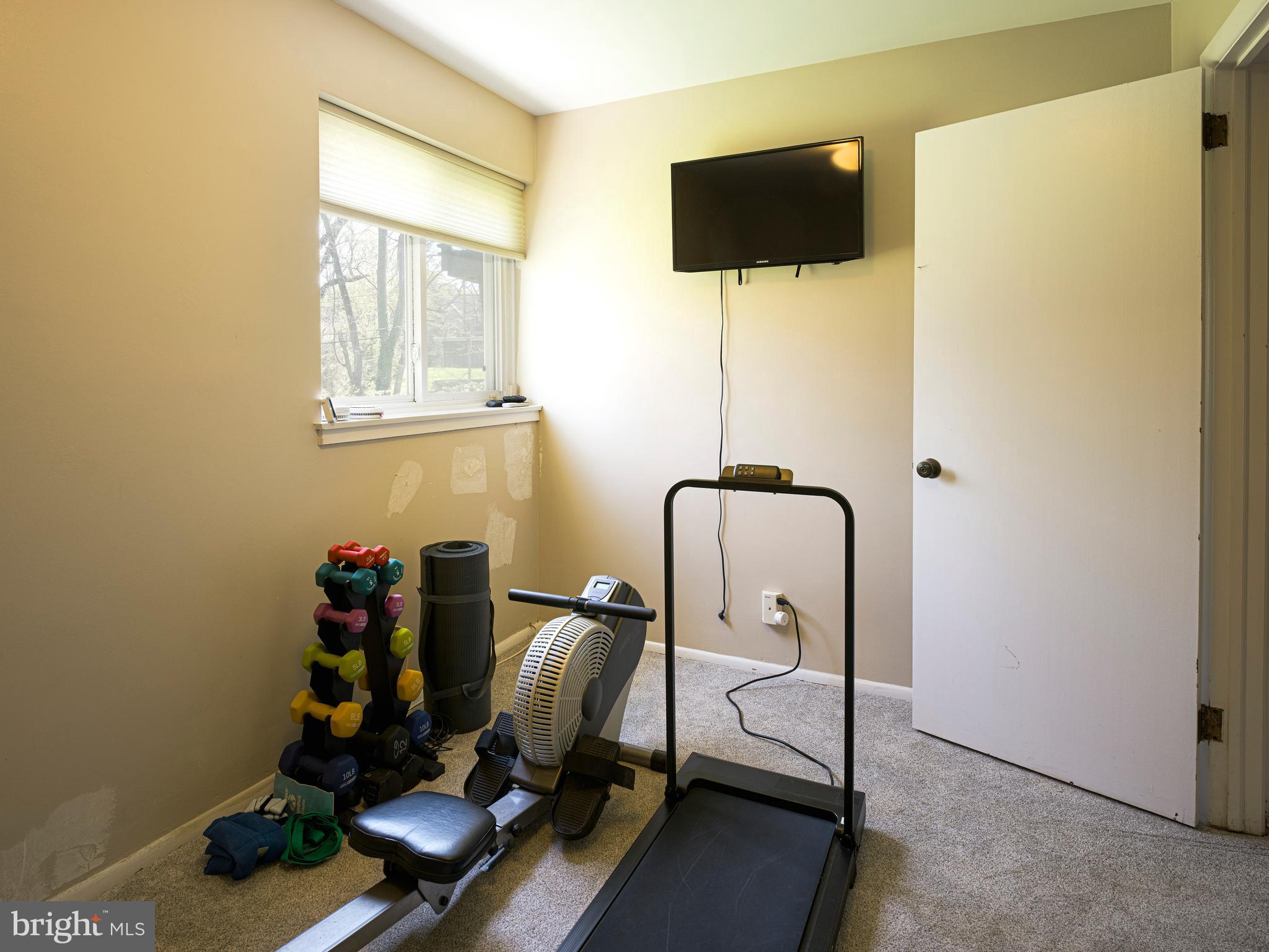1321 Pepper Road Rydal, PA 19046 - Photo 35 of 49 a view of a workspace with furniture and a window