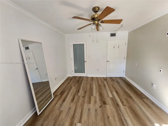 wooden floor in an empty room