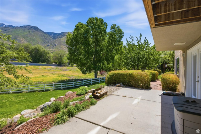 12317 Cypress Point Way Draper, UT 84020 - Photo 34 of 41 Outdoor patio featuring a concrete slab and brick paver sections