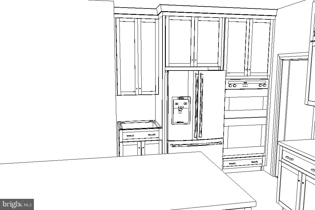 212 Main Street Newtown Square, PA 19073 - Photo 5 of 8 Kitchen Rendering