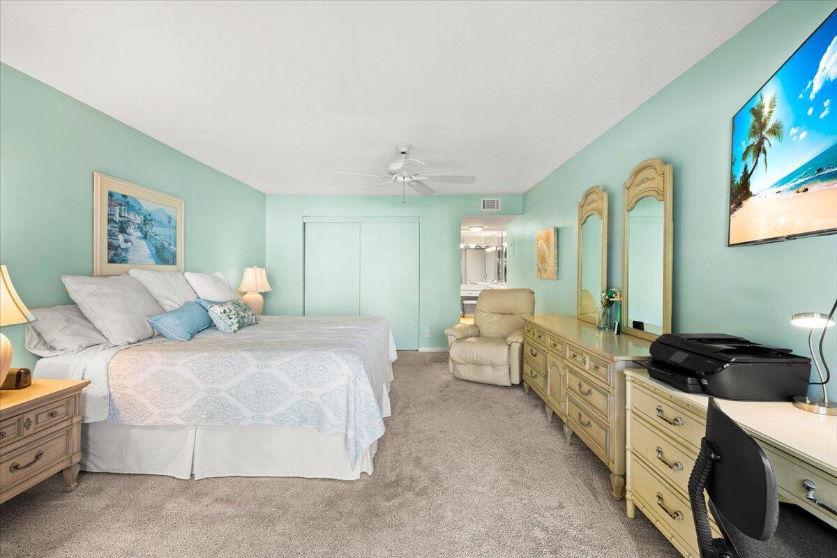 5851 Camino Del Sol, Unit 203 Boca Raton, FL 33433 - Photo 16 of 33 PRIMARY BEDROOM
