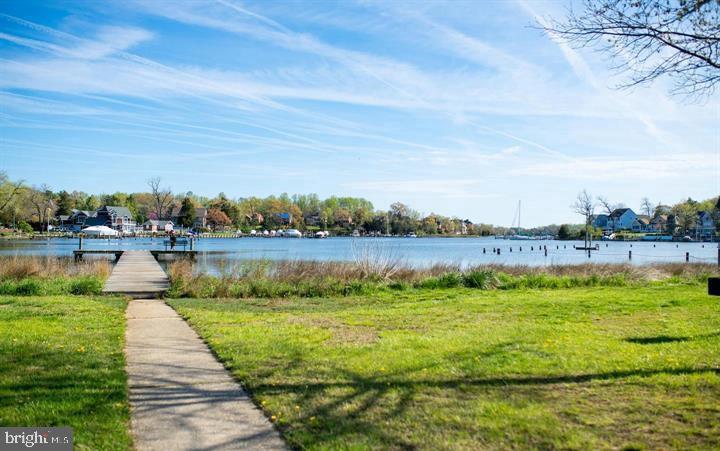 1809 Keymar Road Edgewater, MD 21037 - Photo 43 of 49 a view of a lake with a big yard