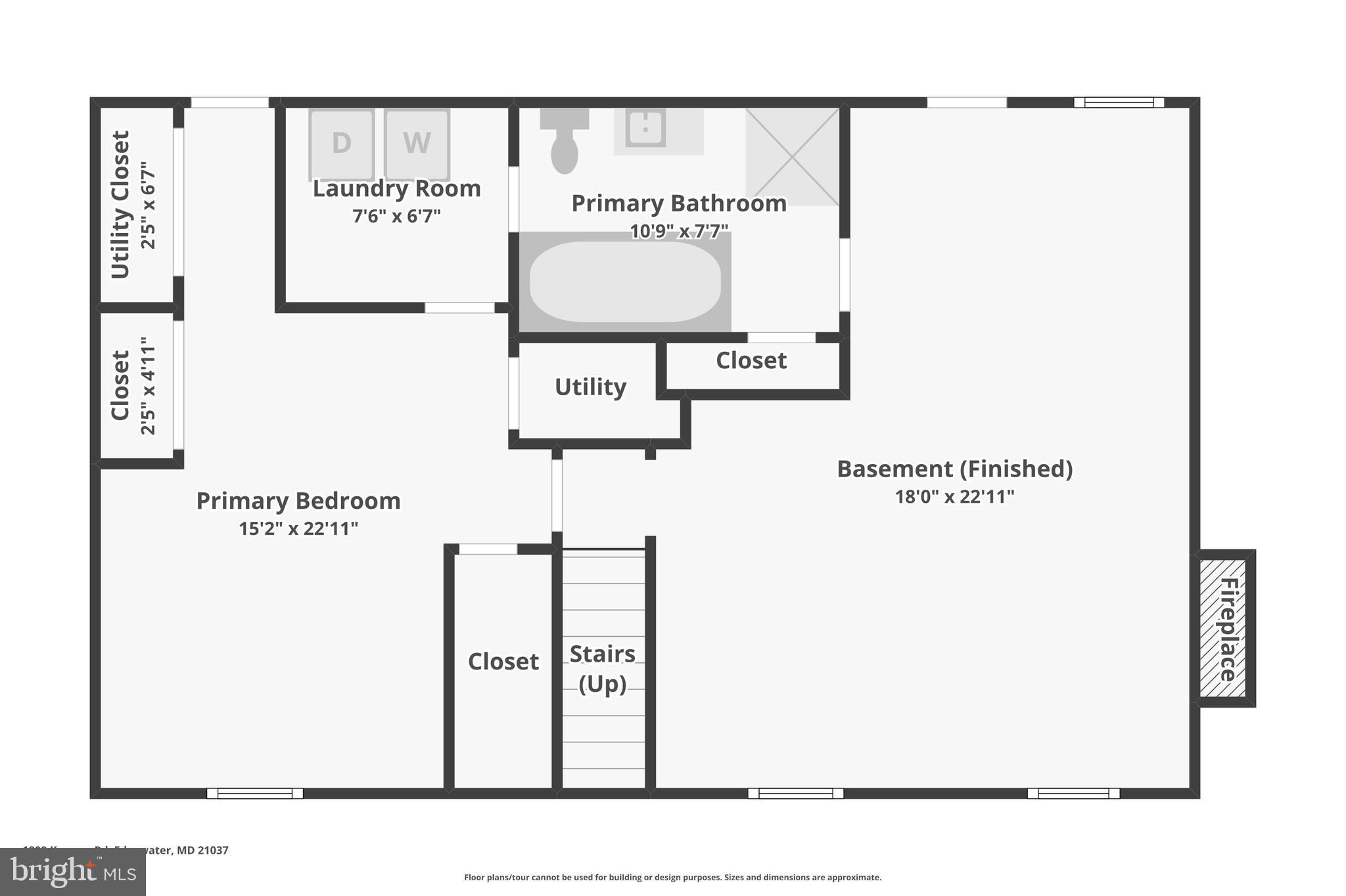 1809 Keymar Road Edgewater, MD 21037 - Photo 48 of 49 a picture of a bathroom with a white wall