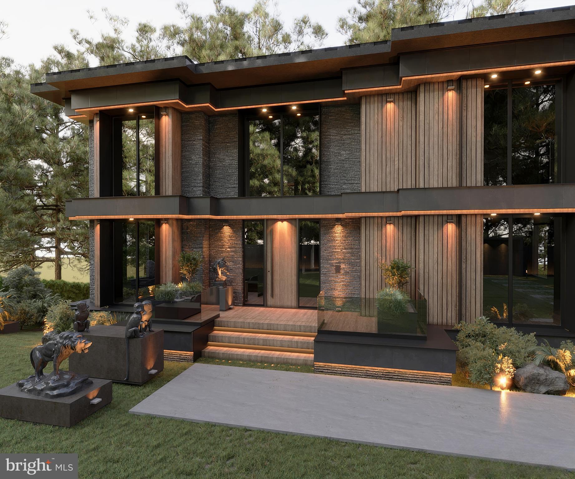 Gorgeous Porcelain slab siding