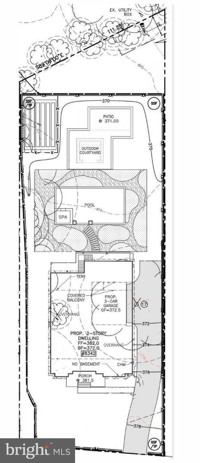 8342 Odricks Lane McLean, VA 22102 - Photo 51 of 51 Original site plan