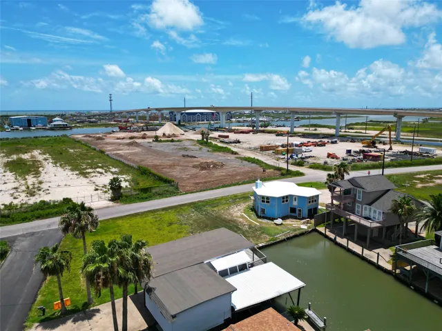 a view of a city with an ocean