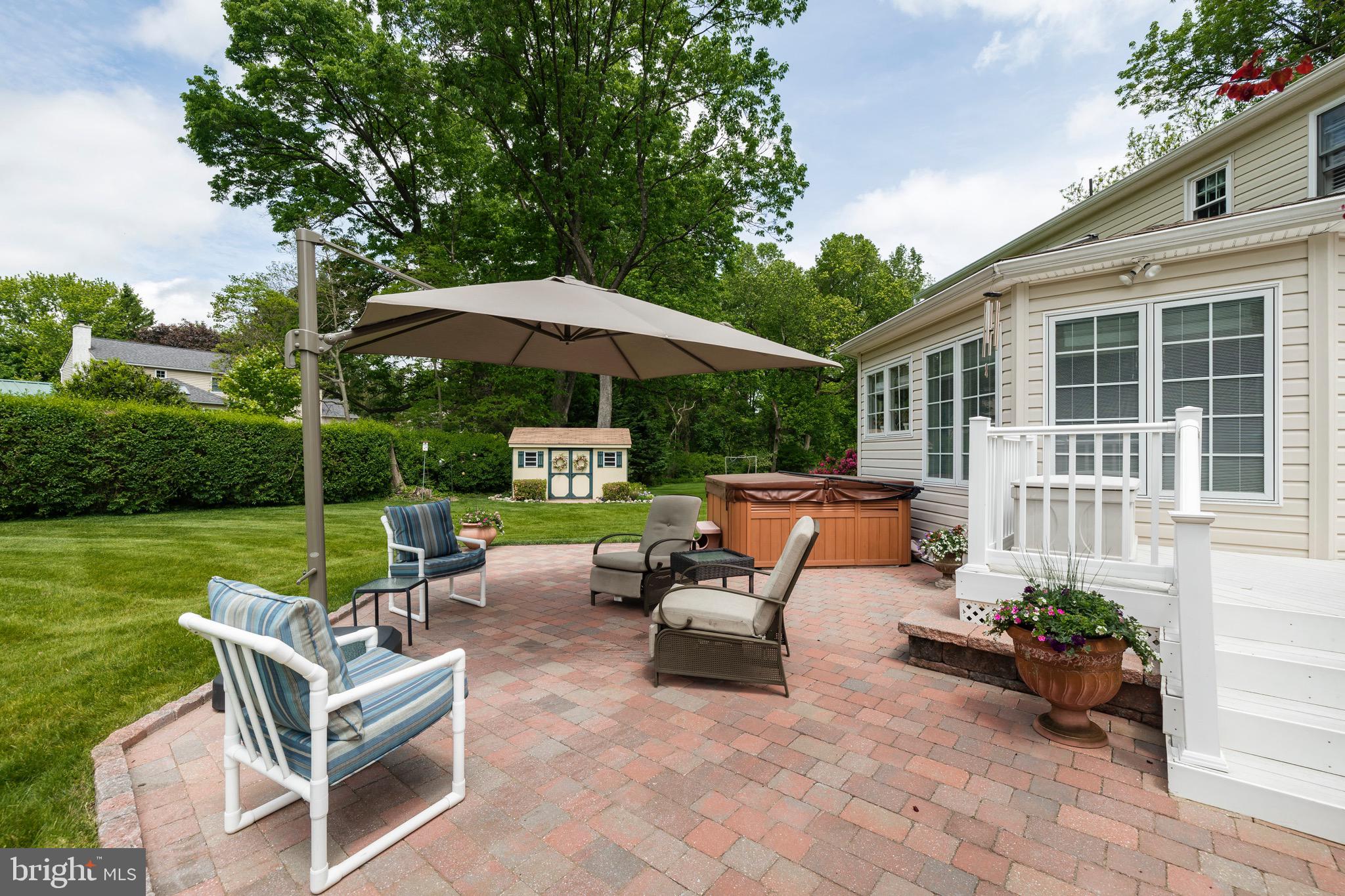 40 Ravine Road Malvern, PA 19355 - Photo 40 of 64 Stone Patio off the Deck