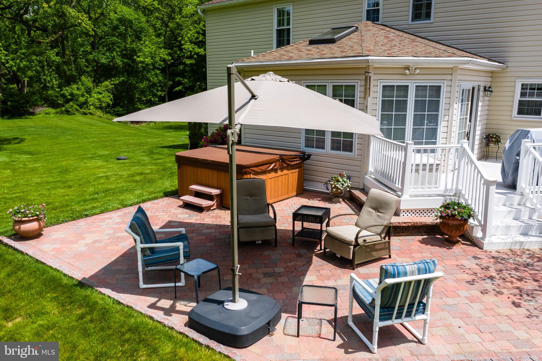 40 Ravine Road Malvern, PA 19355 - Photo 41 of 64 Stone Pation with Included Hot Tub
