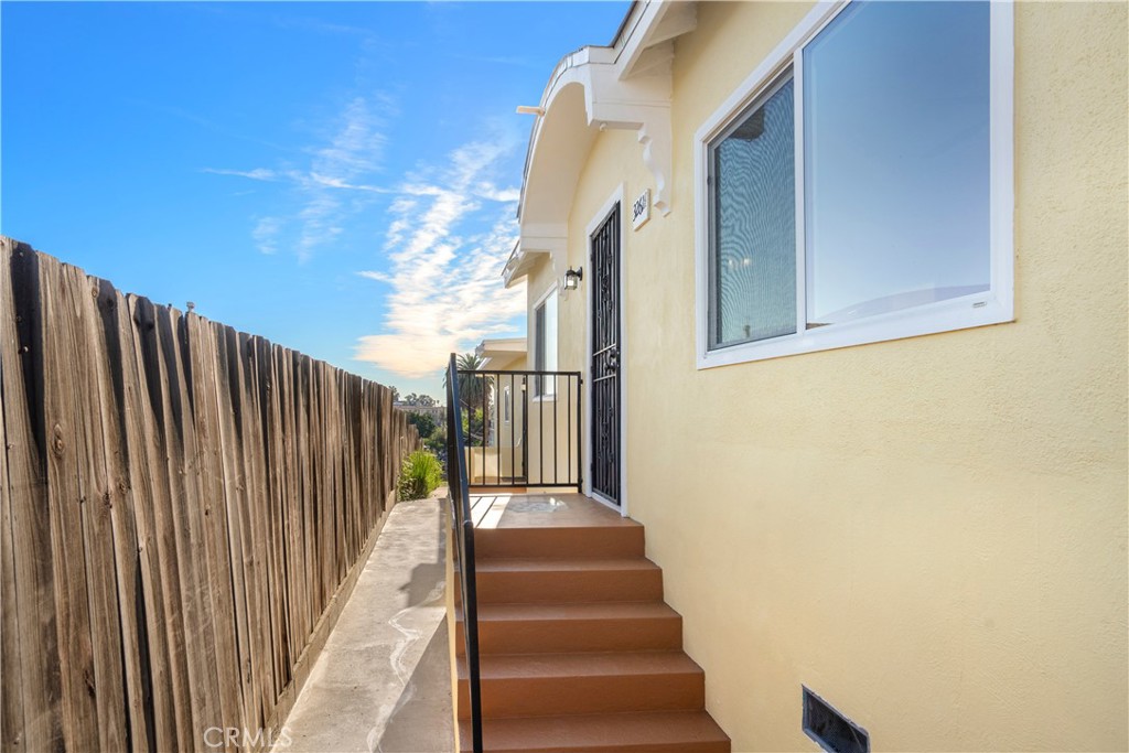3261 Eagle Street Los Angeles, CA 90063 - Photo 20 of 40 a view of entryway with wooden floor and stairs