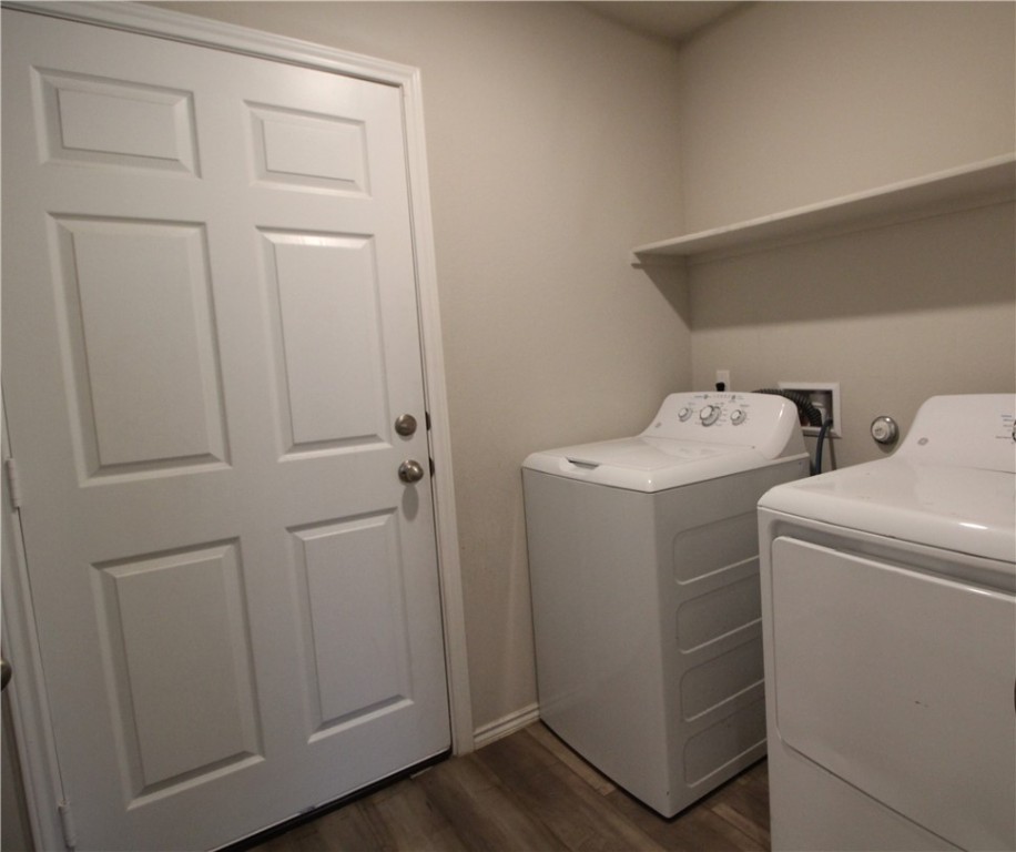 7009 Guadalupe Road China Spring, TX 76633 - Photo 14 of 20 a utility room with dryer and washer