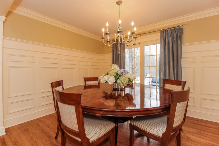 123 Brookside Road Darien, CT 06820 - Photo 6 of 39 a view of a dining room with furniture and window